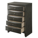 Crown Mark Emily Chest in Grey