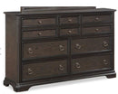 Crown Mark Furniture Duke Dresser in Dark Brown image