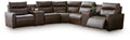 ModZ Power Reclining Sectional with Audio Consoles