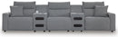 Modmax II Power Reclining Sectional with Audio Consoles