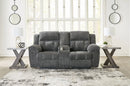 Frohn Reclining Loveseat with Console