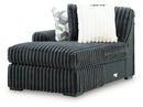 Midnight-Madness Sectional with Chaise