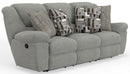 Trifecta Sofa w/3 Recliners and Drop Down Table