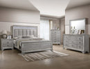 Crown Mark Vail Nightstand in Grey image