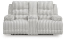 Rhines Falls Power Reclining Loveseat with Console