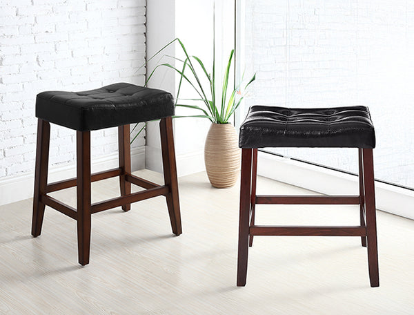 KENT SADDLE COUNTER STOOL BLACK image