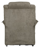 Invincible Pow'r Lift Full Lay-Out Chaise Recliner
