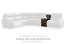 ModZ Power Reclining Sectional with Audio Console