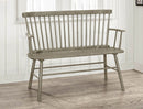 JERIMIAH SPINDLEBACK BENCH GREY
