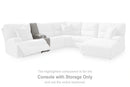 Acklen Place Power Reclining Sectional with Storage Console