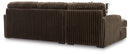 Midnight-Madness Sectional Sofa with Chaise