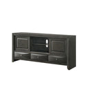 Crown Mark Emily Tv Stand in Grey