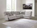 Acklen Place Power Reclining Sectional with Storage Console
