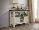 Crown Mark Maribelle Server in Chalk/Grey