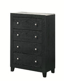 Crown Mark Furniture Cadence 4 Drawer Chest in Black image