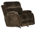 Refresher Power Headrest Power Rocker Recliner w/CR3 Heat/Msg/Lumbar