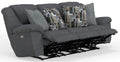 Trifecta Power Sofa w/3 Recliners and Drop Down Table