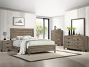 MILLIE QUEEN BED IN ONE BOX-GREY