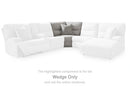 Acklen Place Power Reclining Sectional with Storage Console