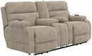 Regenerator Dual Lift Power Headrest Console Loveseat w/CR3 Heat/Massage/Lumbar/Zero Gravity
