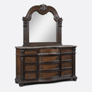 Stanley Dresser Mirror-Coffee Brown