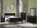 Crown Mark Furniture Louis Philip Nightstand in Black image