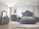 Crown Mark Furniture Voltare Dresser in Dark Grey image