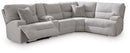 Acklen Place Power Reclining Sectional with Storage Console