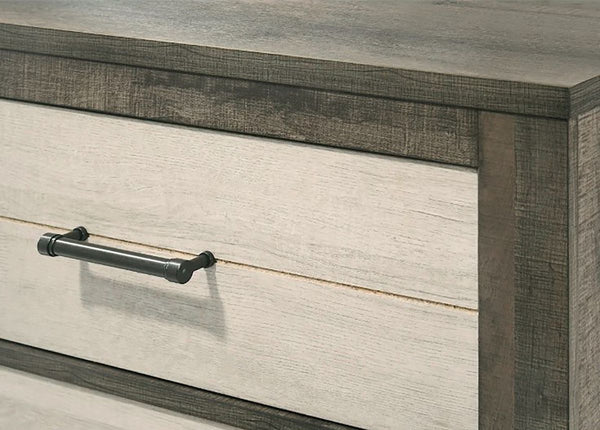 Crown Mark Furniture Rhett 4 Drawer Chest in Gray