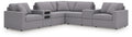 Modmax Balanced Sectional with Audio and Storage Consoles