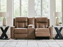 Mackmenville Reclining Loveseat with Console