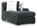 Midnight-Madness Sectional with Chaise