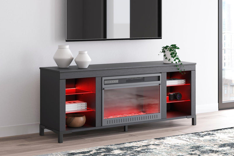 Cayberry 60" TV Stand with Electric Fireplace