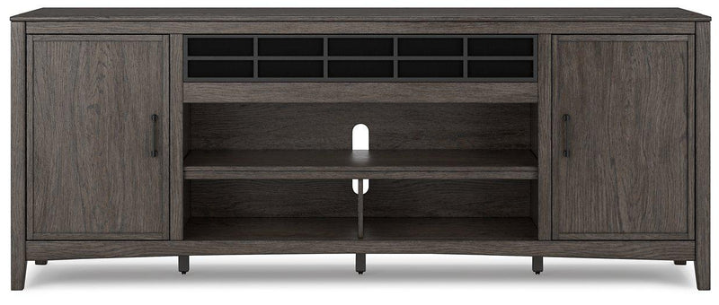 Montillan 84" TV Stand with Electric Fireplace