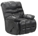 Catnapper Berman Chaise Rocker Recliner in Steel