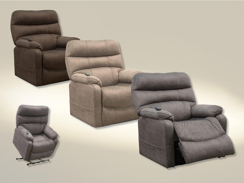 Catnapper Buckley Power Lift Recliner in Portabella 4864