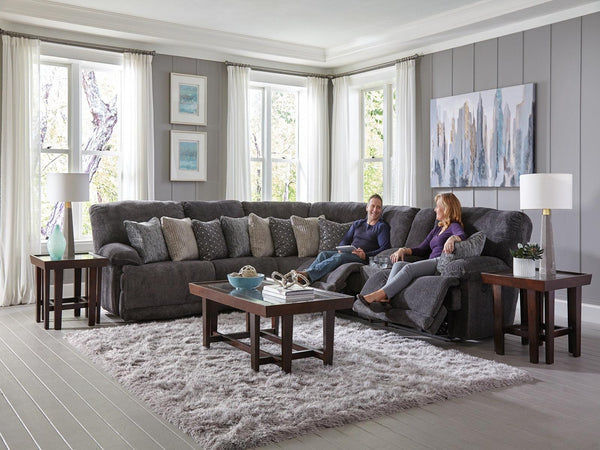 Catnapper Furniture Burbank Lay Flat Right Side Facing Recliner