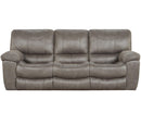 Catnapper Furniture Trent Power Reclining Sofa in Charcoal