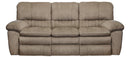 Catnapper Reyes Lay Flat Reclining Sofa in Portabella 2401