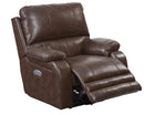 Catnapper Thornton Power Headrest/Power Lay Flat Recliner in Java