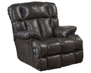 Catnapper Victor Chaise Rocker Recliner in Chocolate