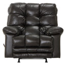 Piazza Leather Rocker Recliner
