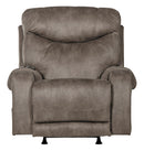 Recharger Power Rocker Recliner with Power Adjustable Headrest & Lumbar and CR3 Heat & Massage