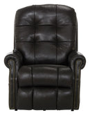 Madison Italian Leather Power Lift Lay Flat Recliner with Heat & Massage