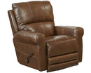 Catnapper Hoffner Power Lay Flat Recliner in Chestnut