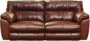 Catnapper Milan Power Lay Flat Reclining Sofa in Walnut 64341