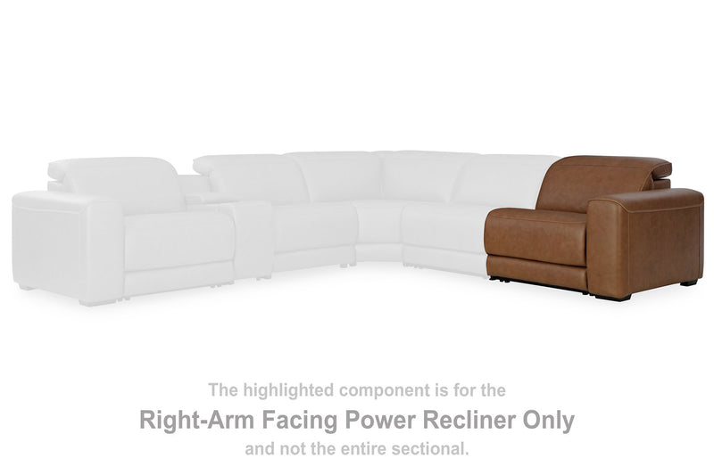 Magic Man Power Reclining Sectional Sofa