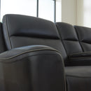 5Z-Comfort Power Reclining Loveseat with Console