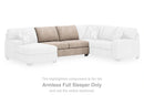 Newellen Sleeper Sectional with Double Chaise