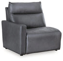 ModZ Power Reclining Sectional with Audio Consoles